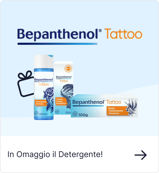 Bepanthenol Tattoo: 200ml gentle cleanser, 50ml protective sunscreen, 100g intensive treatment paste