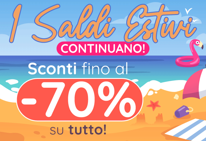 SALDI FINO AL 70%