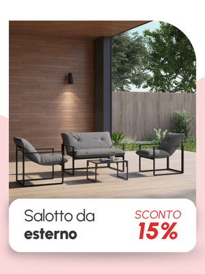 Salotto da esterno