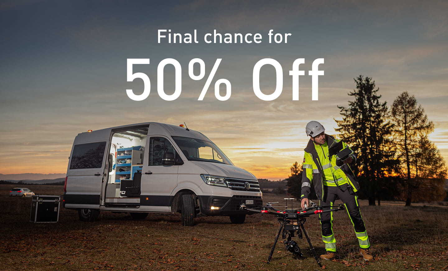 Final chance for 50% off 