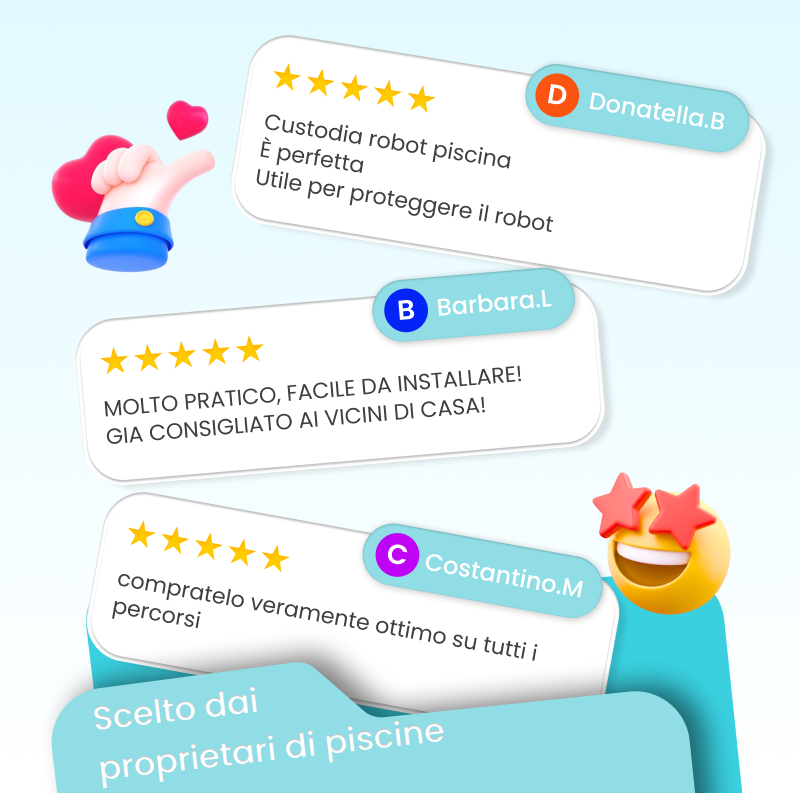 Scelto dai proprietari di piscine