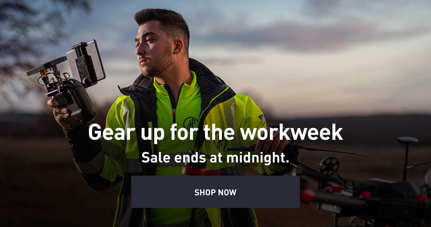 Gear up for the workwear. Sale ends at midnight. 