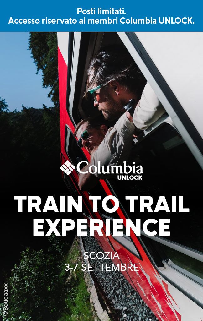 Columbia UNLOCK Esclusiva per membri Train to Trail Experience Scozia