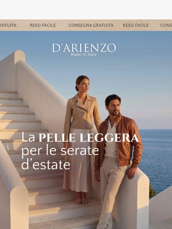 La pelle leggera per le sere d’estate