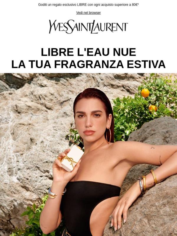 LIBRE L'Eau Nue: esalta la tua pelle e i tuoi capelli quest'estate