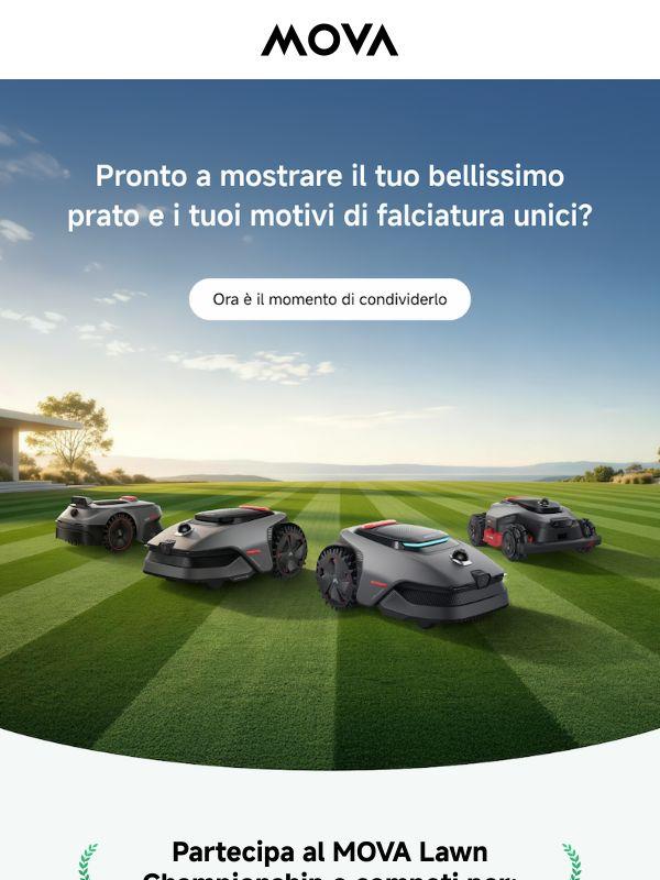 MOVA Lawn Championship: Cattura i tuoi Momenti MOVA