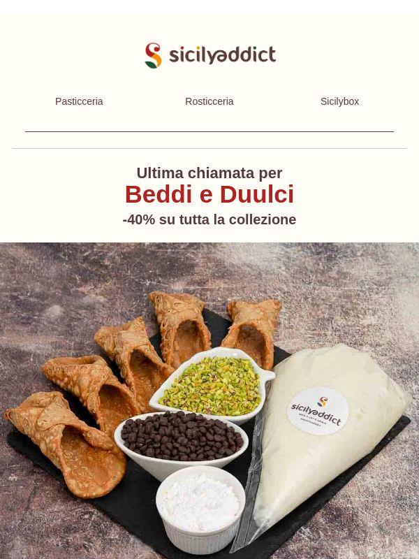 Promemoria goloso: -40% su Beddi e Duulci fino a giovedì