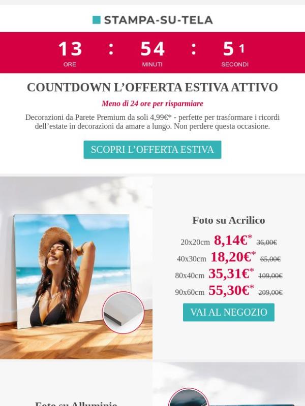 ⏰ Countdown Offerta Estiva: offerte da 2,93€