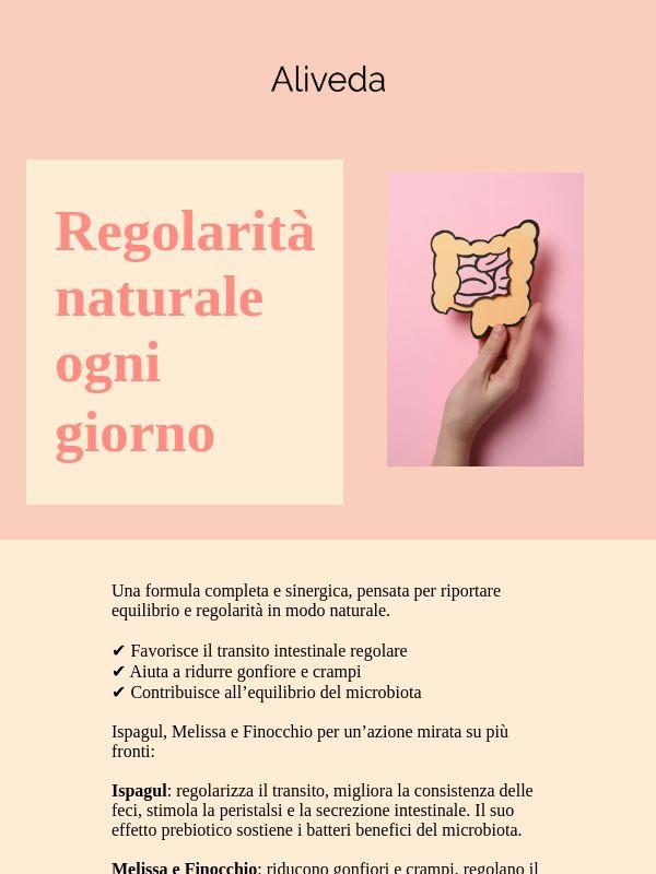 🌿 Novità per il tuo intestino: Colicron Regola con sconto esclusivo!