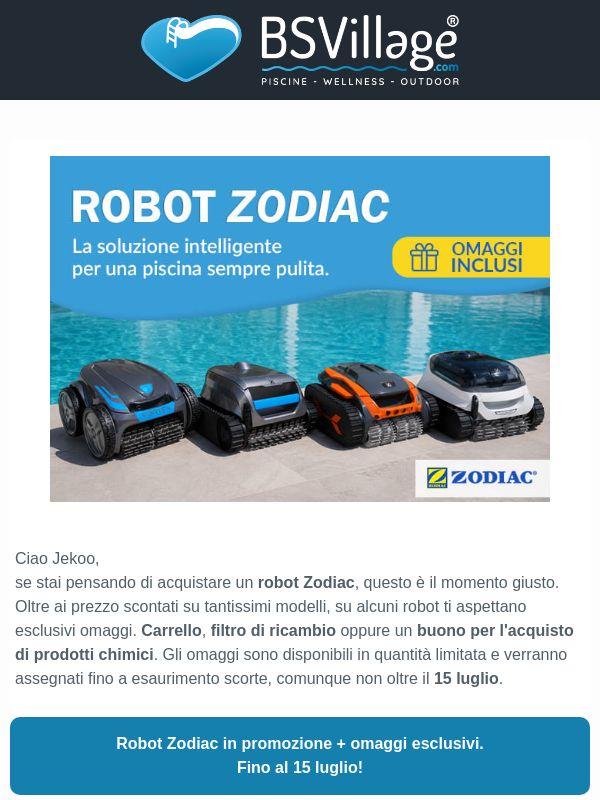 Robot Zodiac in promozione con omaggi! 🎁