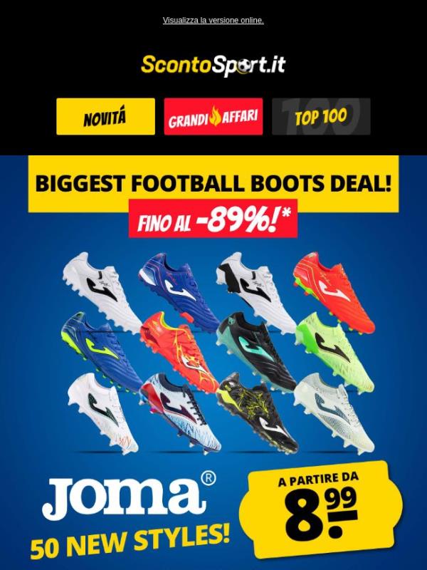 Scarpe da calcio a 8,99 €?! Più convenienti di così non si può! 🤑
