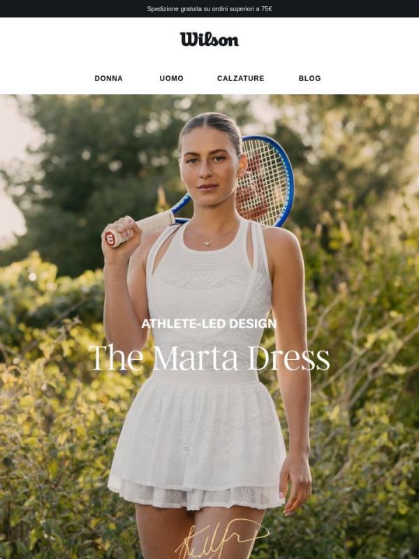 L’abito Marta | La nuova era del design ispirato dagli atleti