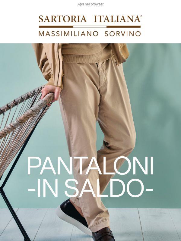 Saldi fino al 50% | È il momento dei pantaloni