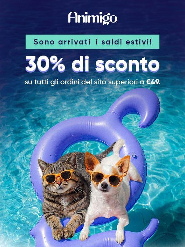 Risparmia con il 30% su tutto!