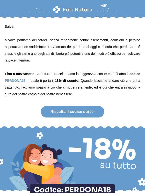 La Giornata del perdono porta il -18% 🕊️