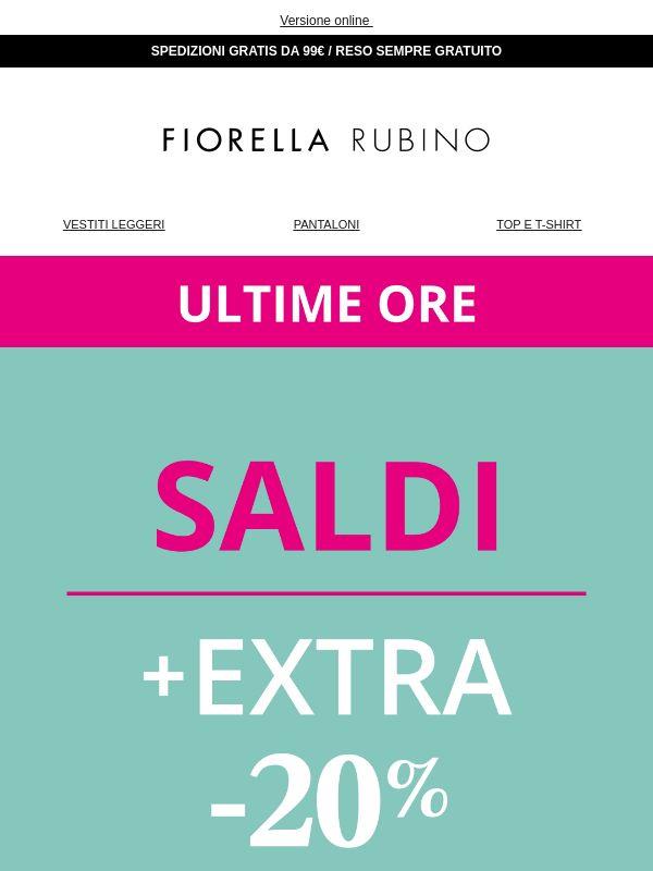 ULTIME ORE💣 EXTRA -20%