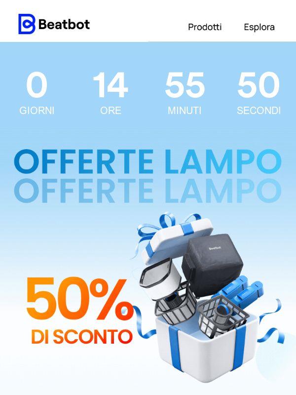 Offerte lampo del giovedì da non perdere!