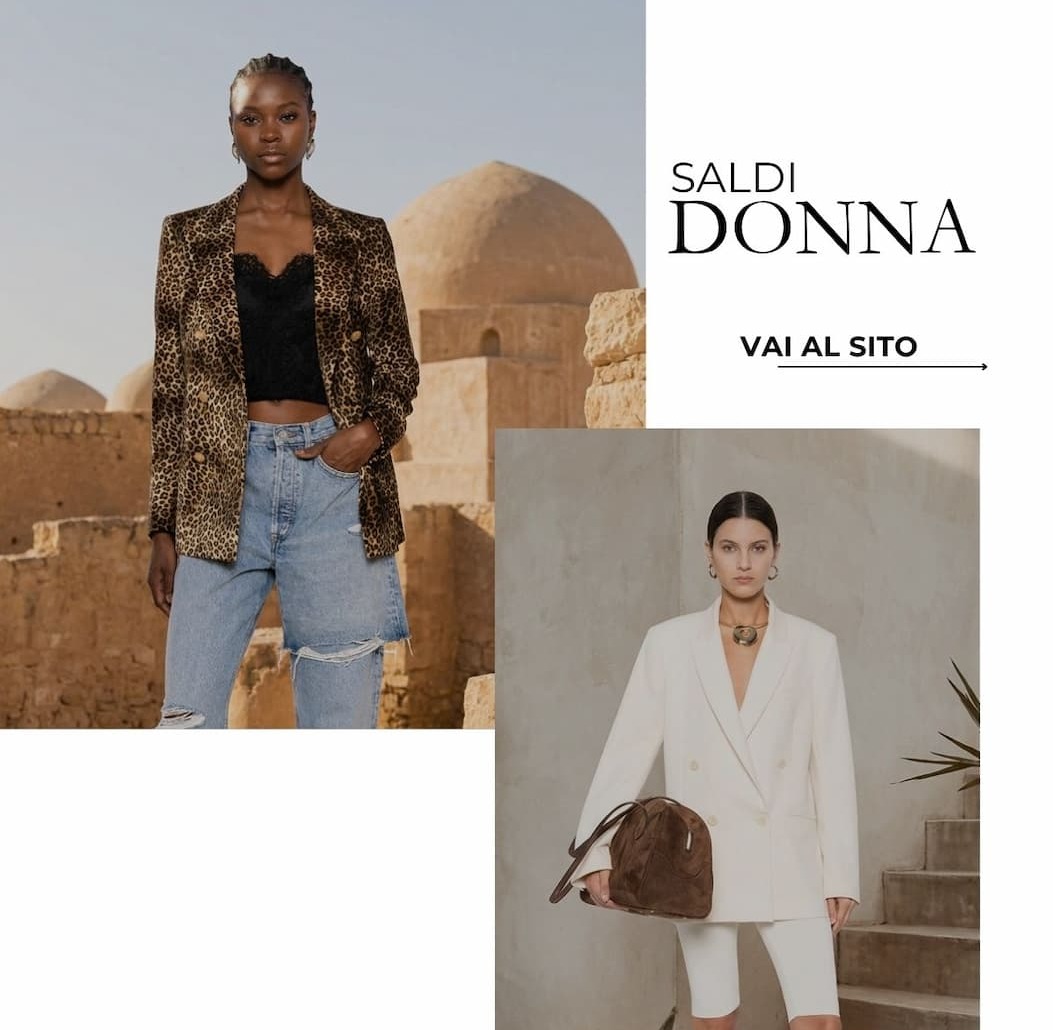 Saldi estivi donna fino al 50%