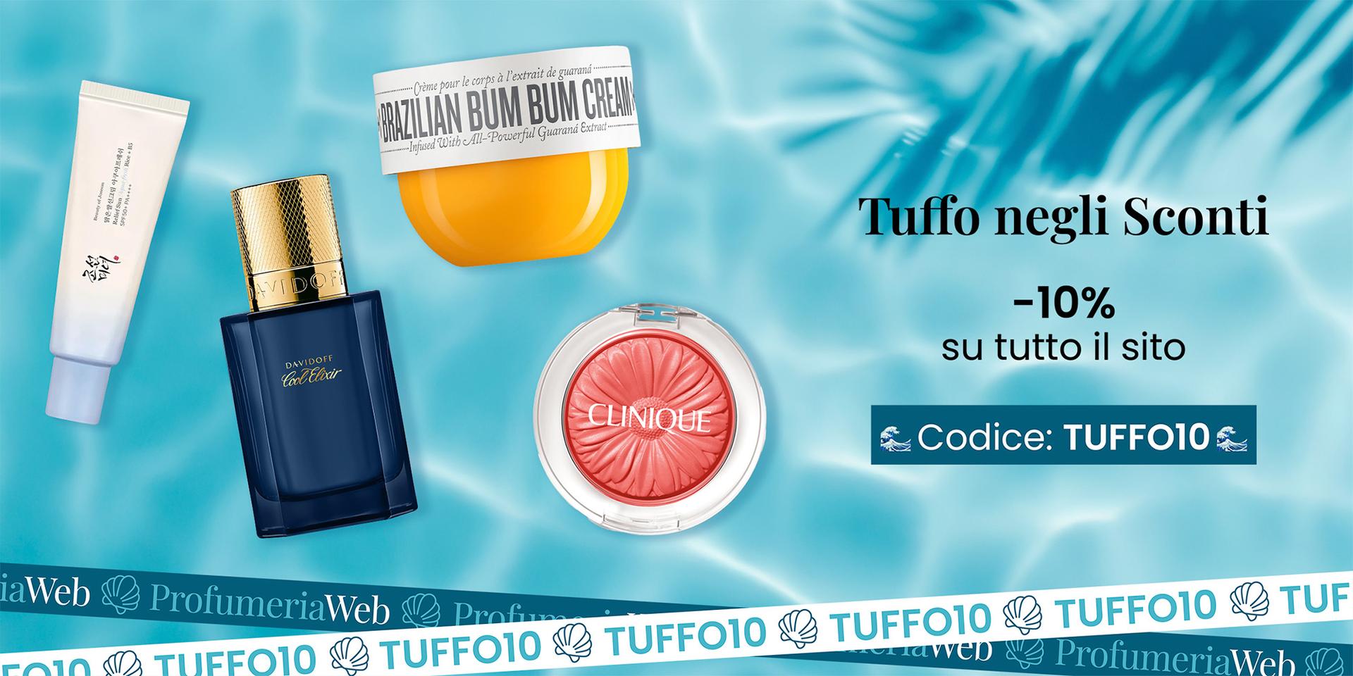 🌊 -10% su tutto il sito: un tuffo nella bellezza!