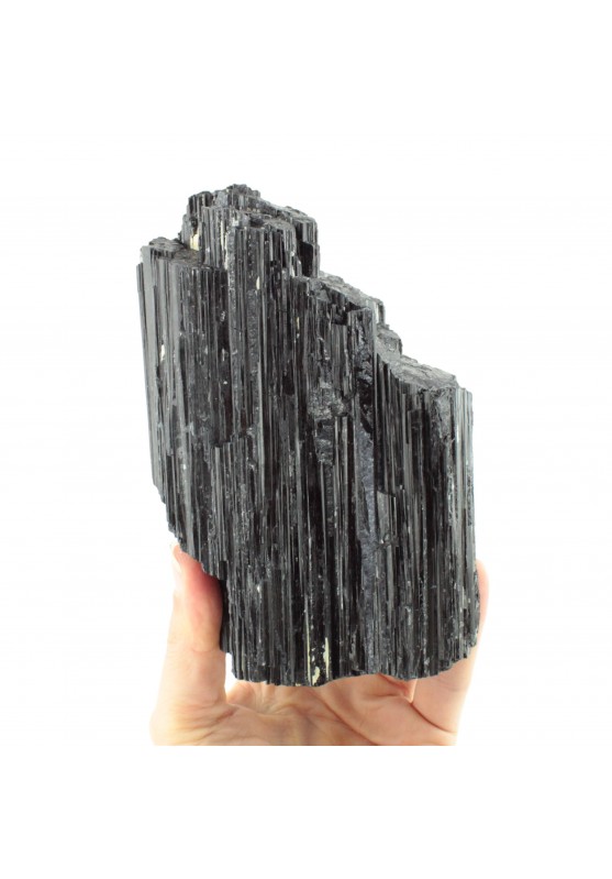 Image of Pezzo Unico TORMALINA NERA SHORLITE 1,5kg Anti-negatività Energia Vibrazioni