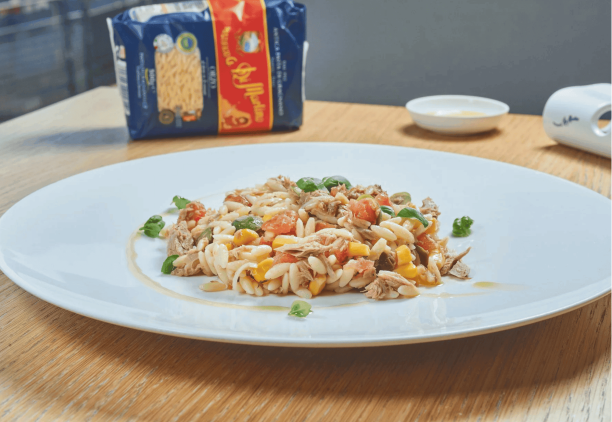 Orzo all'insalata mediterranea