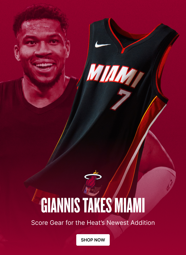 Giannis Antetokounmpo Miami Heat Jersey