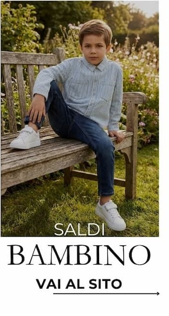 saldi estivi bambino fino al 50%