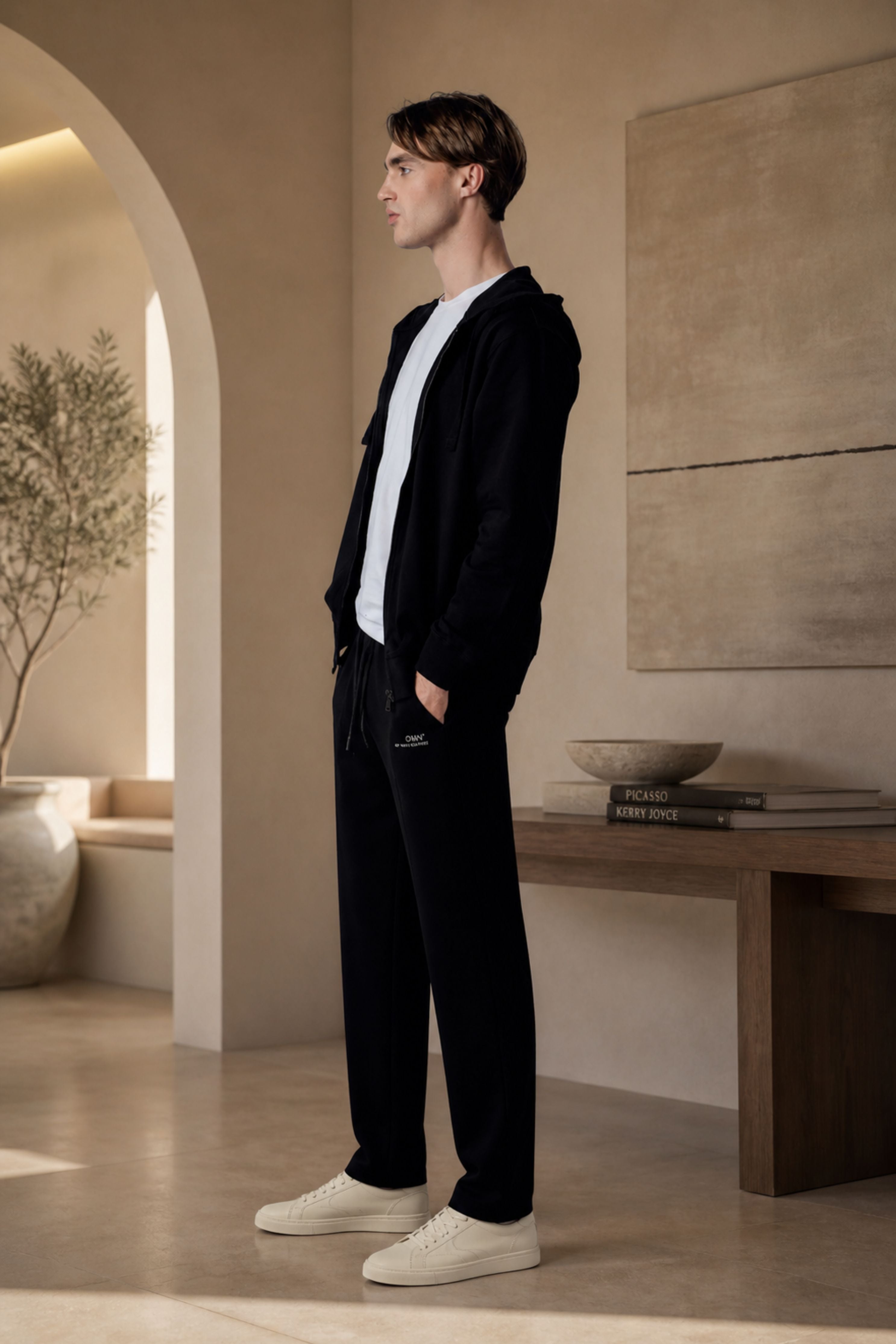 Joggers Dritti Nero