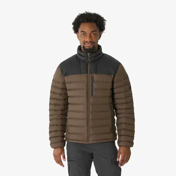 FORCLAZ Piumino trekking uomo MT500 Piuma | -10°C | marrone