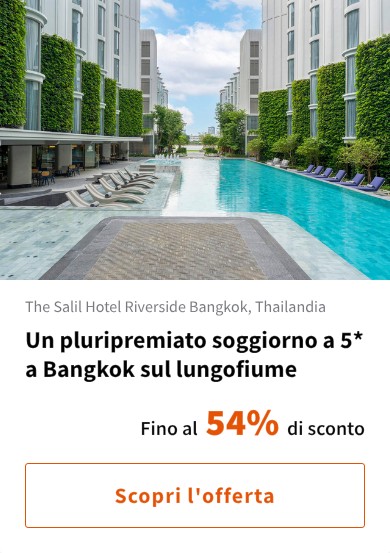 Un pluripremiato soggiorno a 5* a Bangkok sul lungofiume