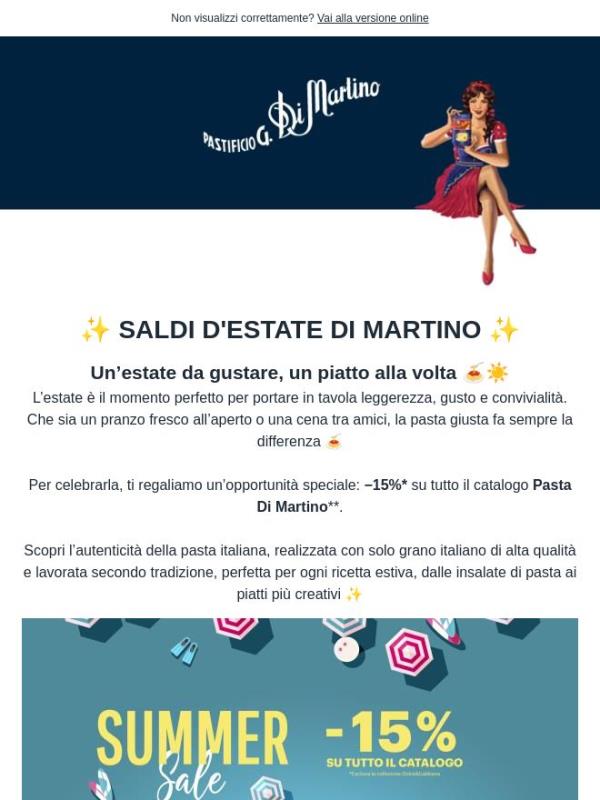 Acquista ora e risparmi il 15%! 🔥