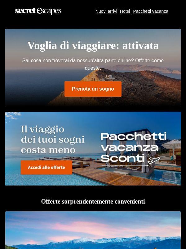 Piani per il mercoledì? Prenotare un viaggio