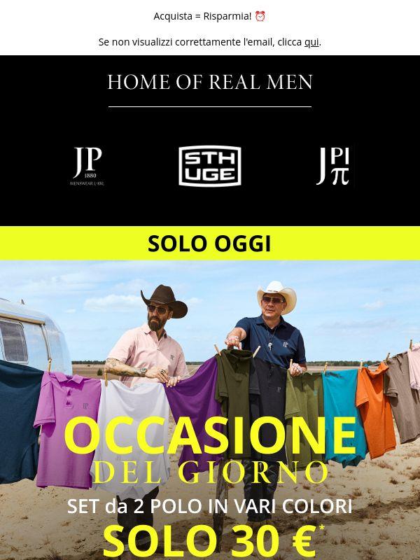 Set da 2 polo in vari colori – oggi a soli 30 € ⭐️
