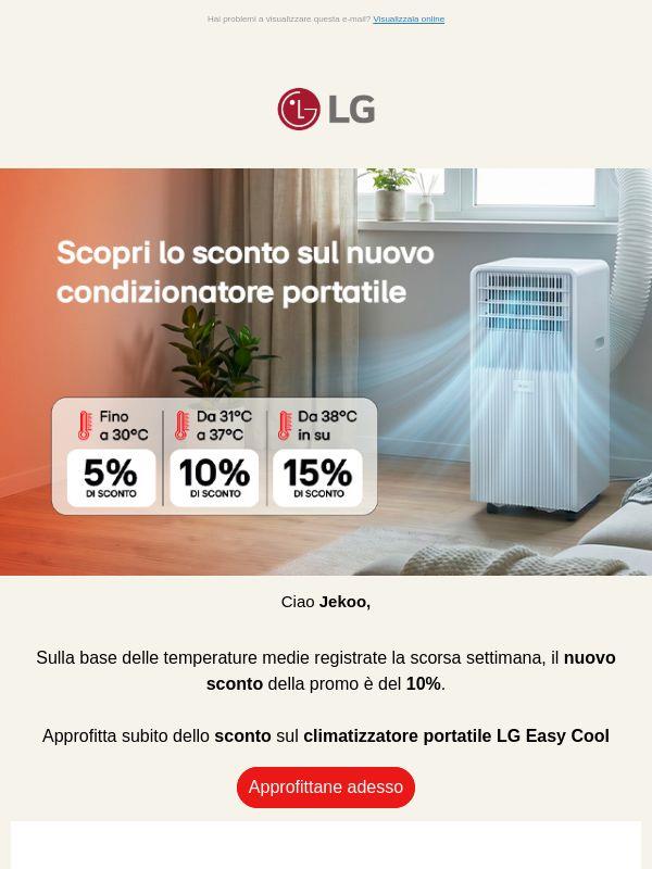 Si alzano le temperature? Si alzano i nostri sconti! Questa settimana approfitta del 15%