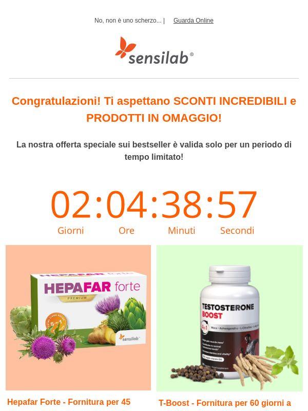 Accesso esclusivo a offerte speciali💌