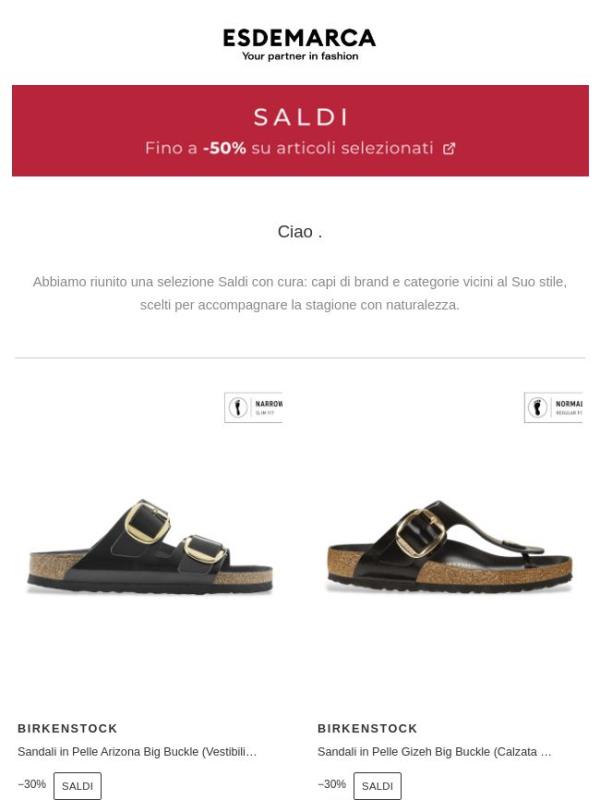 Saldi scelti con cura