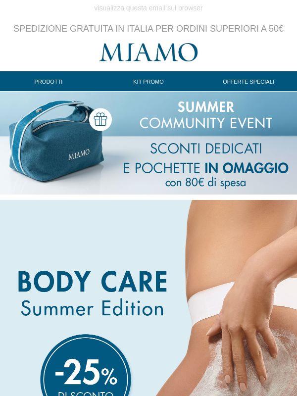 Approfitta del 25% di sconto sui Protocolli Body