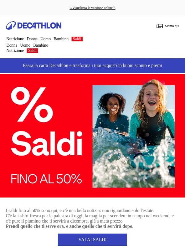 I saldi estivi sono qui ☀️