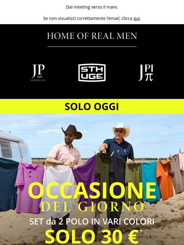 Set da 2 polo in vari colori – oggi a soli 30 € ⭐️
