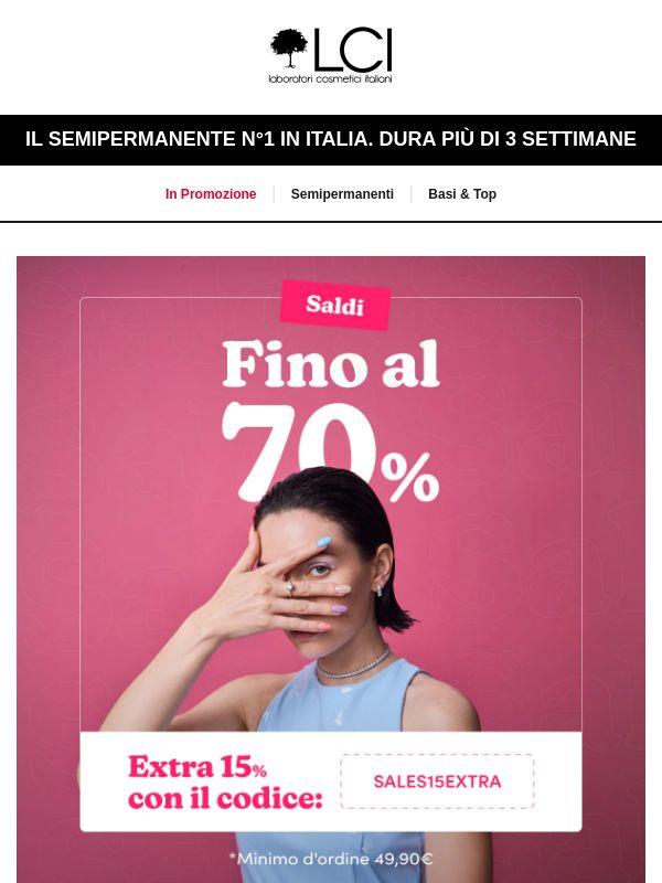 🔥 Risparmia fino al 70% + EXTRA 15% 🔥
