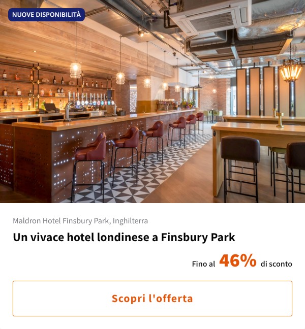 Un vivace hotel londinese a Finsbury Park