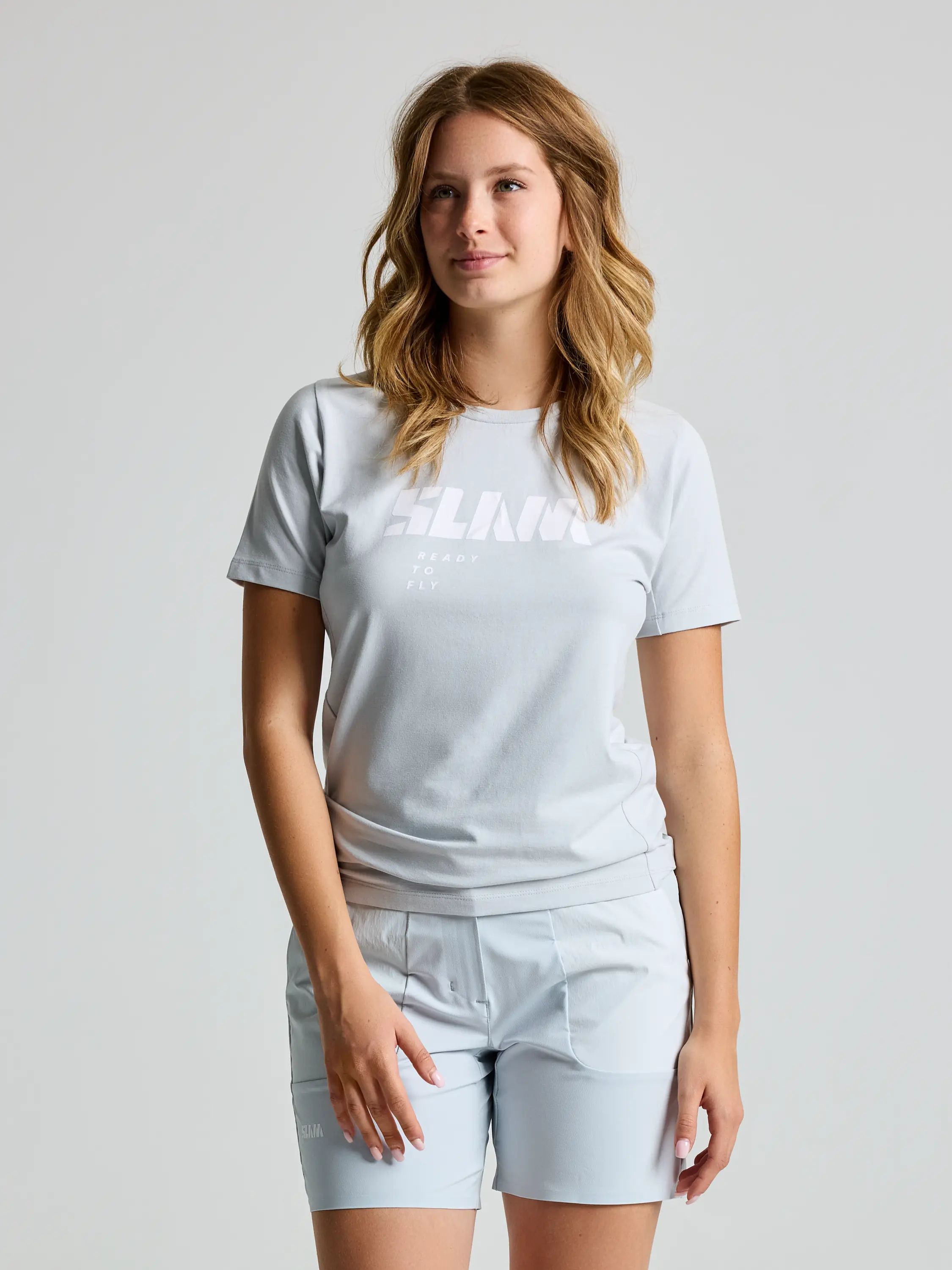 GRAPHIC WS T-SHIRT SS - CLIFF GREY / XS