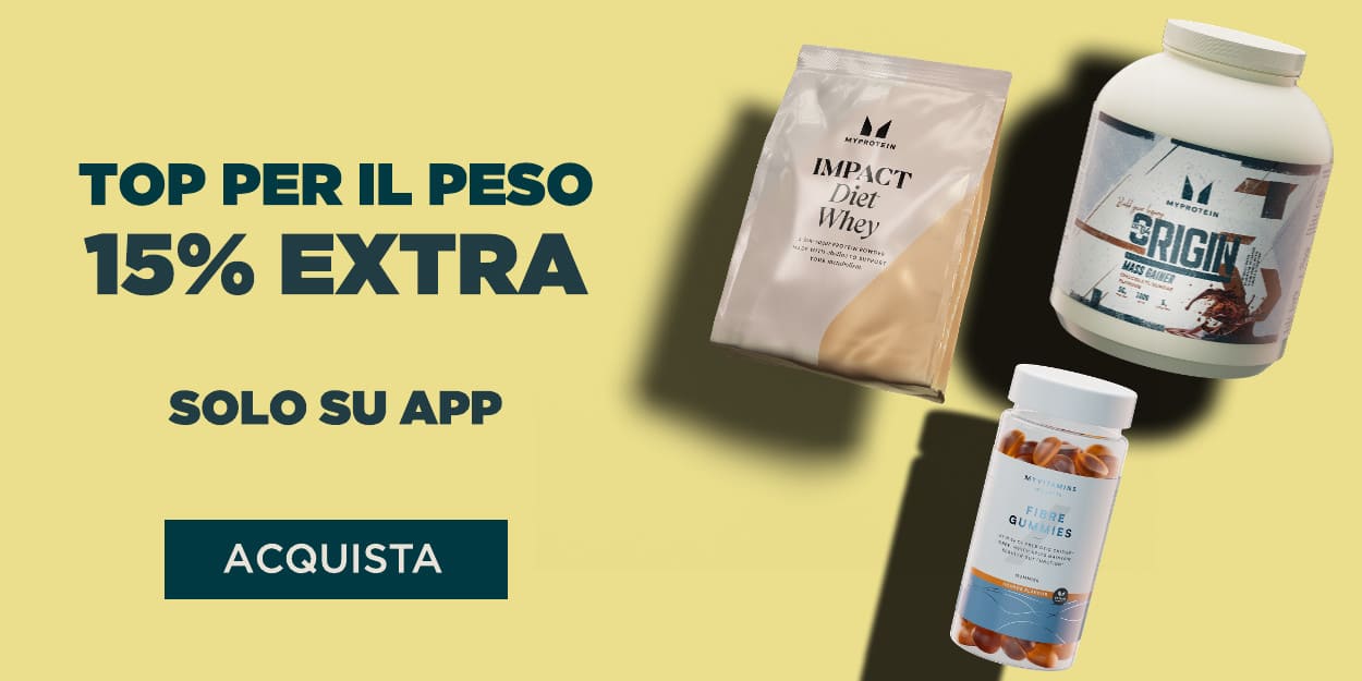 15% gestione del peso