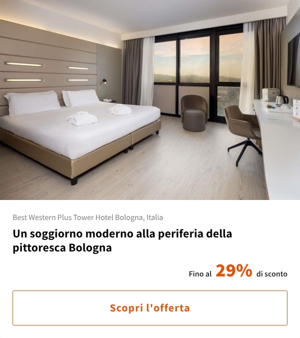 Un soggiorno moderno alla periferia della pittoresca Bologna