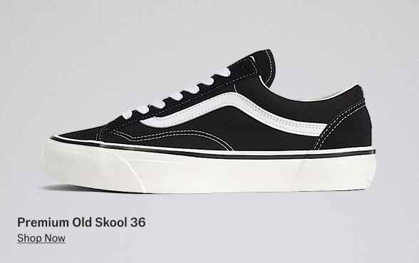 Black Marshmallow White Premium Old Skool 36 Shoe