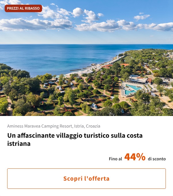 Un affascinante villaggio turistico sulla costa istriana