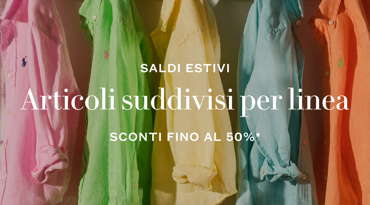 Articoli suddivisi per linea