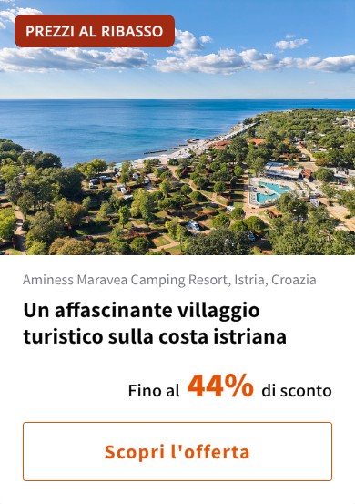 Un affascinante villaggio turistico sulla costa istriana