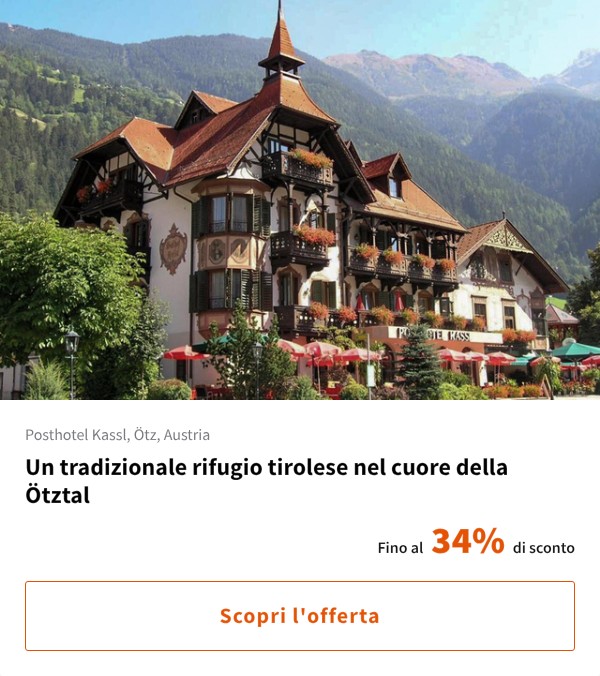 Un tradizionale rifugio tirolese nel cuore della Ötztal