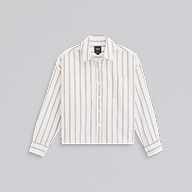 Long Sleeve Boxy Oxford Shirt